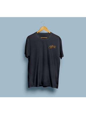 Bahriyeli Collection Oversize Coffee / Kahve Cep Tasarım Unisex T-Shirt