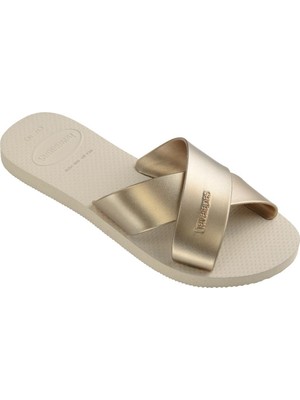 Havaianas Aqua Metallıc  Kadın Bej Terlik 4148866