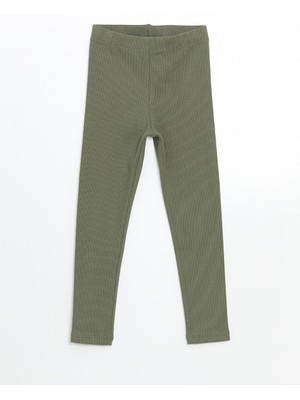 Lc Waikiki Yeni Sezon Beli Lastikli Kiz Cocuk Tayt - S5KF12Z4