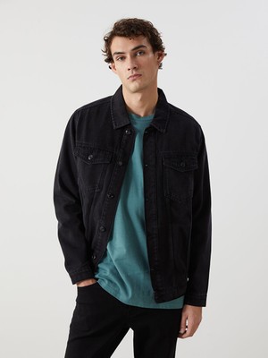 Lc Waikiki Yeni Sezon Standart Kalip Erkek Jean Ceket - S5AO79Z8