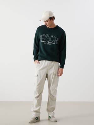 Lc Waikiki Yeni Sezon Rahat Kalip Gabardin Erkek Kargo Pantolon - S52938Z8