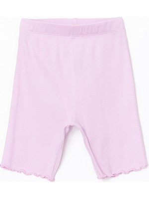 Lc Waikiki Yeni Sezon Beli Lastikli Kiz Cocuk Midi Tayt - S5DE86Z1