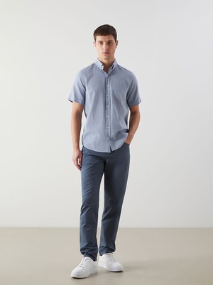 Lc Waikiki Yeni Sezon Dar Kalip Gabardin Erkek Chino Pantolon - S5CV50Z8
