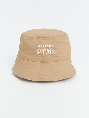 Lc Waikiki Yeni Sezon Yazi Baskili Erkek Bebek Bucket Sapka - S51396Z1