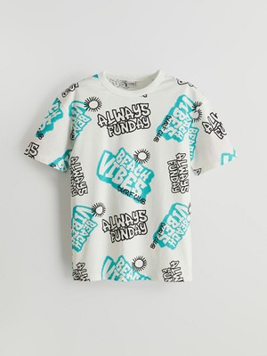 Lc Waikiki Yeni Sezon Bisiklet Yaka Erkek Cocuk Tisort - S5BE07Z4