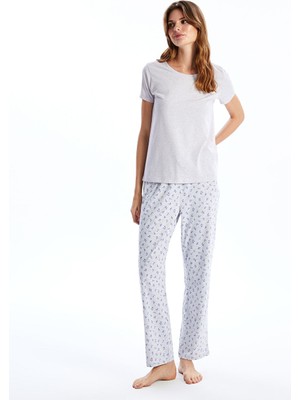 Lc Waikiki Yeni Sezon Bisiklet Yaka Kadin Pijama Takim - S56947Z8