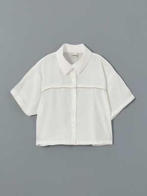 Lc Waikiki Yeni Sezon Kisa Kollu Kiz Cocuk Crop Gomlek - S58888Z4