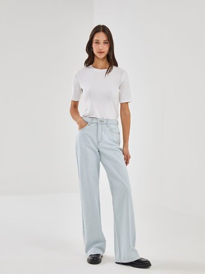 Lc Waikiki Yeni Sezon Wideleg Kadin Jean Pantolon - S52275Z8