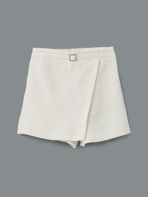 Lc Waikiki Yeni Sezon Beli Lastikli Tuvit Kiz Cocuk Sort Etek - S59174Z4