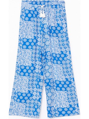 Lc Waikiki Yeni Sezon Beli Lastikli Kiz Cocuk Pantolon - S5BH51Z4