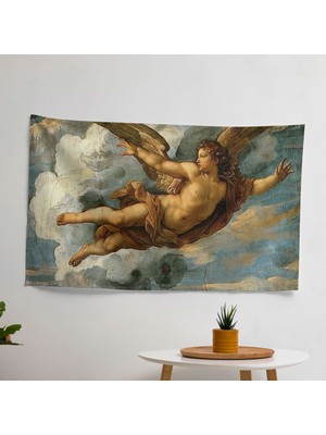 Göksel Varlıklar Duvar Örtüsü - Yatak Odası ve Oturma Odası Için Canlı Ranforce Kumaş Duvar