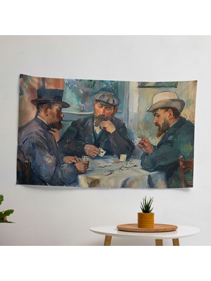 Post-Empresyonizm  Duvar Sanatı Örtü -  Pamuk Arka, Polyester Ön - Canlı Renkler - Modern