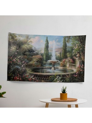 Rokoko Tarzı Resim Duvar Dekorasyonu - Yatak Odası, Oturma Odası, Yurt Için Canlı Ranforce