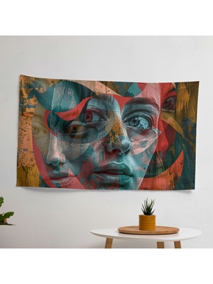 Sürrealizm Sanat  Duvar Dekorasyonu - Yatak Odası, Oturma Odası ve Yurt Için Modern Baskılı