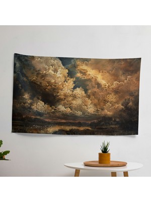Rembrandt Manzara Duvar Örtüsü - Yatak Odası, Oturma Odası Veya Yurt Dekoru Için Canlı Süblimasyon