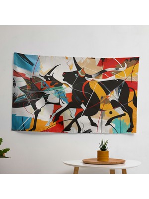 Pablo Picasso Kumaş Duvar Sanatından Esinlendi - Yatak Odası, Oturma Odası Veya Yurt Dekoru