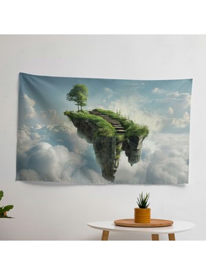 Sürrealizm  Duvar Sanatı Dekoratif Örtü - Canlı Renkler - Yatak Odası, Oturma Odası, Yurt
