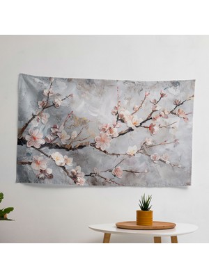 Vincent Van Gogh Badem Çiçeği Ağacı Dalı Duvar Örtüsü - Yatak Odası, Oturma Odası, Yurt Için