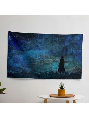 Vincent Van Gogh Ev Dekorasyonu Duvar Örtüsü - Yatak Odası, Oturma Odası, Yurt Için Canlı