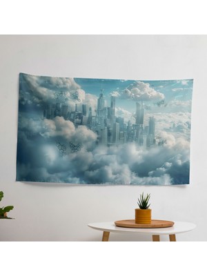 Gerçeküstü Modern Duvar Örtüsü - Yatak Odası, Oturma Odası ve Yurt Dekoru Için Canlı Kumaş