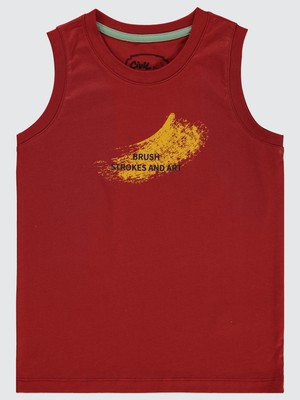 Civil Boys Erkek Çocuk Tişört 10-13 Yaş Koyu Bakır