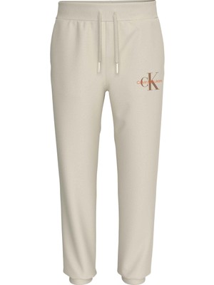 Calvin Klein Lastikli Paça Bej Kız Çocuk Eşofman Altı IU0IU00285CKS