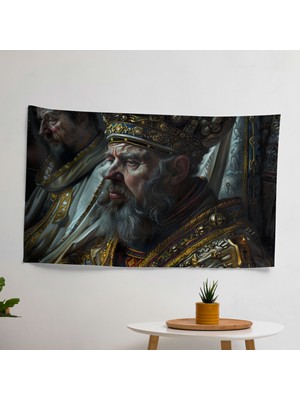 Painted Anarchy Rembrandt'tan Ilham Alan Kanvas Duvar Sanatı - Yatak Odası, Oturma Odası ve Yurt Dekoru Için