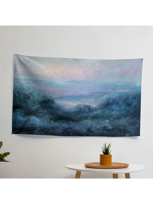 Empresyonist Peyzaj  Duvar Sanatı - Yatak Odası, Oturma Odası Veya Yurt Için Canlı Ranforce