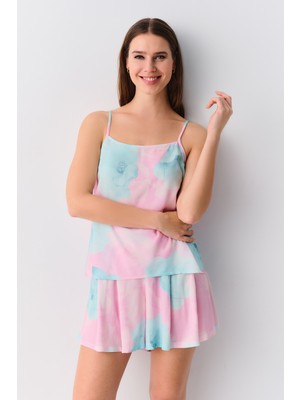 Suwen Meloni Atlet Şort Pijama Takımı