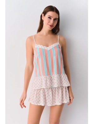 Suwen Loli Atlet Şort Pijama Takımı