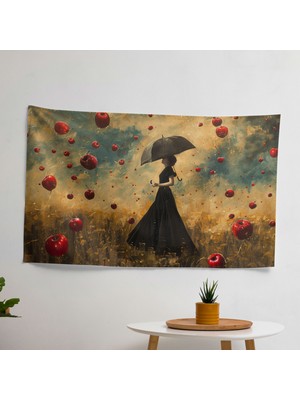 Esrarengiz Kadın Gerçeküstücülük  Duvar Örtüsü - Yatak Odası, Oturma Odası Veya Yurt Için