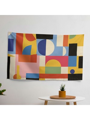 Henri Matisse Duvar Örtüsü'nden Modern  - Canlı Renkler, Süblimasyon Baskı, Hafif Ev Dekorasyonu