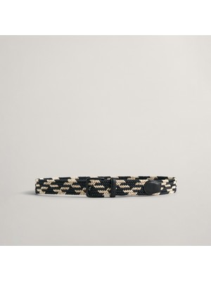 Gant Erkek Siyah Desenli Kemer