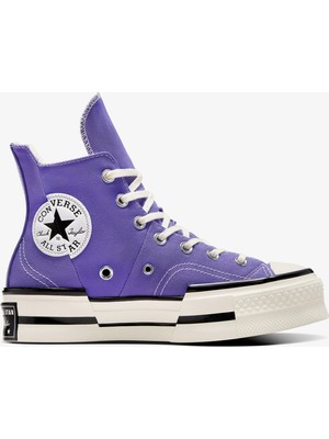 Converse Chuck 70 Plus Unisex Mor Platform Sneaker