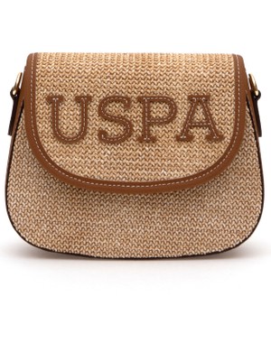 U.S. Polo Assn. Kadın Bej Hasır Çapraz Çanta 50304995-VR011