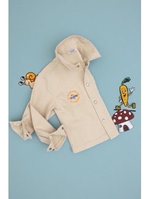 U.s. Polo Assn. Erkek Çocuk Krem Gömlek Desenli 50300403-VR071