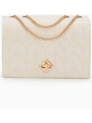 Levidor Siyah Rugan  Kadın Omuz Çantası 930075