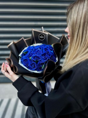 20'li Simli Kadife Gül Buketi