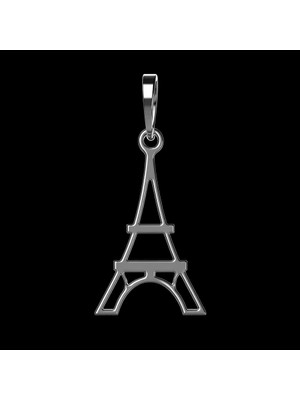 TabiTela 925 Ayar gümüş kolye Eiffel Kulesi   SM4574