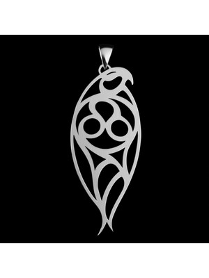 TabiTela 925 Ayar gümüş kolye kartal   SM4558