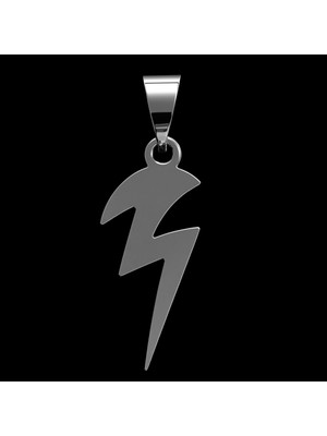 TabiTela 925 Ayar gümüş kolye şimşek   SM4731