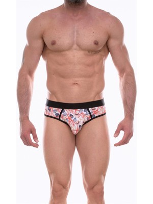 Miraxx Don Moris Erkek Desenli Jockstrap Çamaşır