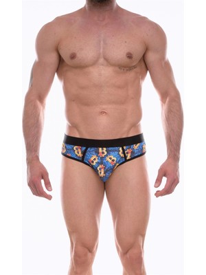 Miraxx Don Moris Erkek Desenli Jockstrap Çamaşır