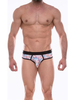 Erkek  Desenli Slip