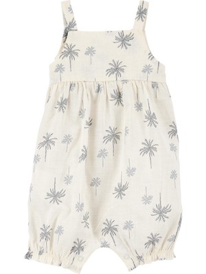 Kız Bebek Kısa Tulum