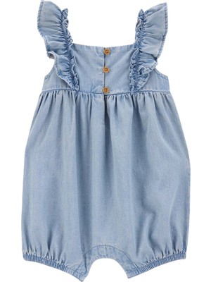 Kız Bebek Kısa Tulum