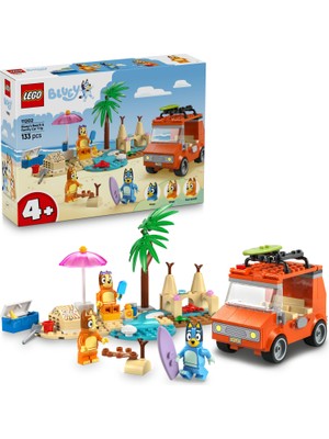 LEGO ® Bluey: Bluey’nin Ailece Plaj Gezisi 11202 - 4 Yaş ve Üzeri Çocuklar için Yaratıcı Oyuncak Yapım Seti (133 Parça)