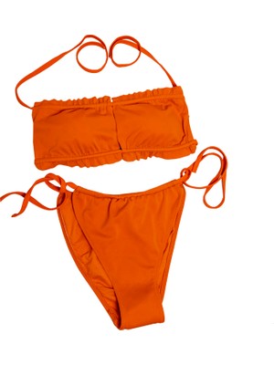 Lauren Turuncu Bikini Takımı
