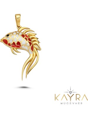 Lepistes Mineli Altın Kolye Ucu AH139