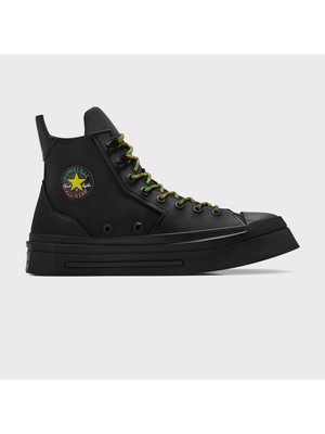 Converse Chuck 70 De Luxe Heel Unisex Siyah Platform Sneaker
